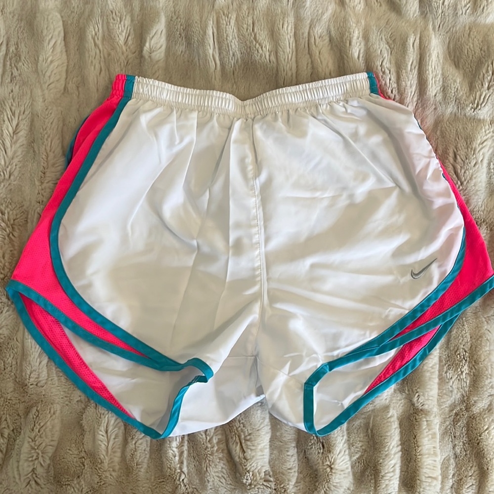 White Nike Tempo Running Shorts size S